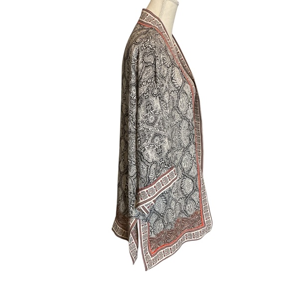 MAX STUDIO Oversized Patterned Kimono Size S/L - Picture 2 of 8